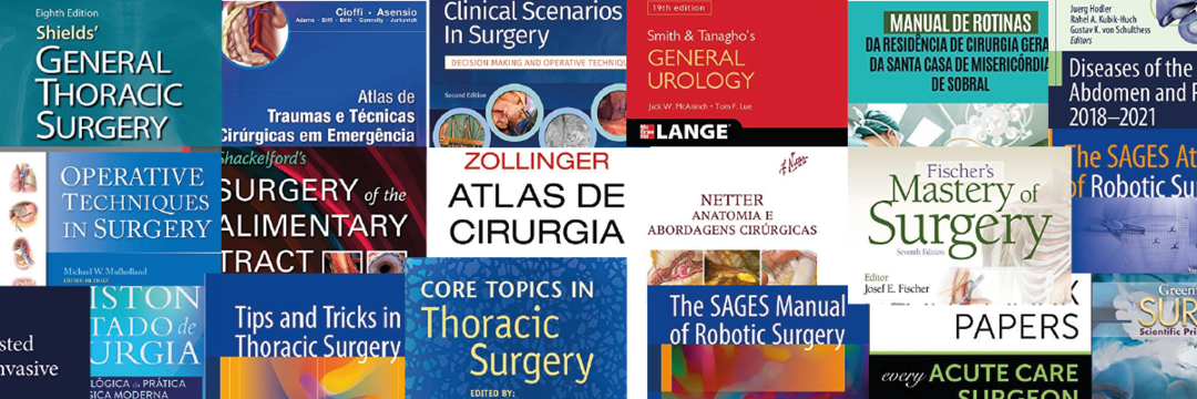 20 Livros sobre Cirurgia Geral