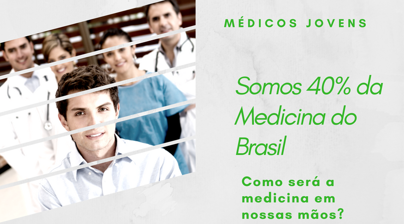 Médicos Jovens: Já somos mais de 40% de toda a medicina do Brasil