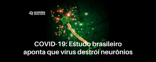 COVID-19: Estudo brasileiro aponta que vírus destrói neurônios